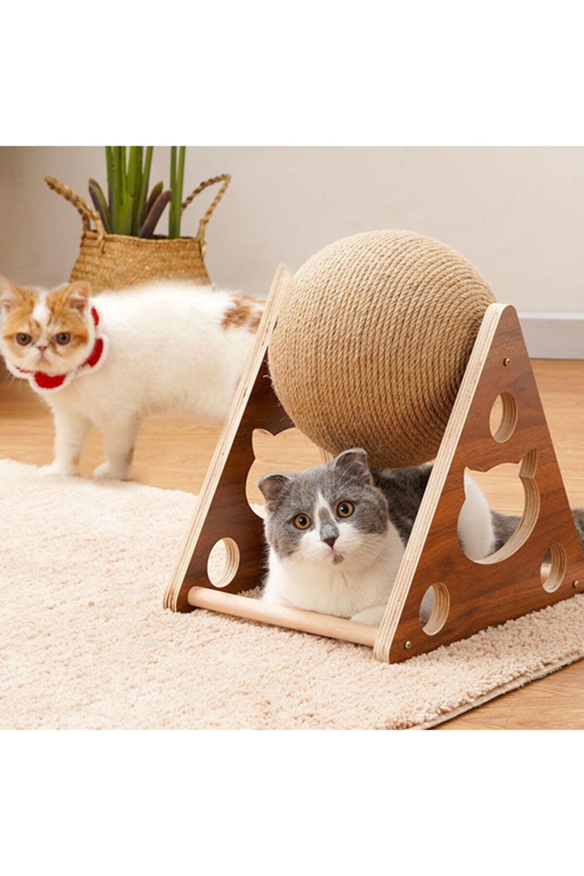 Nursoft Üçgen Toplu Kedi Tırmalaması NR-0046